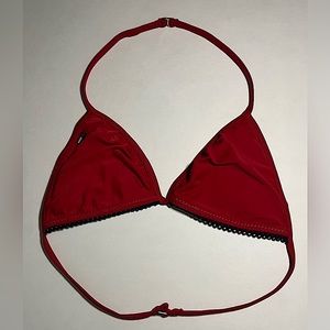 Red Tommy Hilfiger Bikini Too